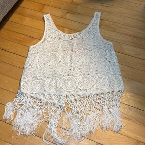 Women’s lace tank top